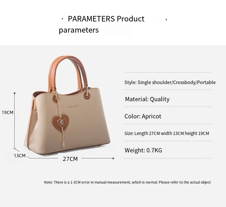 Stylish Elegant New Ladies Structured Handbag